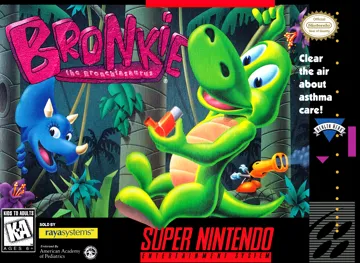 Bronkie the Bronchiasaurus (USA) (En,Es) box cover front